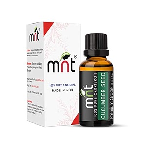 mnt cucumber seed essential oil 100 pure natural amp undiluted for skin care amp hair 15ml