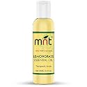 MNT Lemongrass Essential Oil - 100% Pure &amp; Natural Insect Repellent Oil/Therapeutic Grade Oil for Skin, Hair, Home Fragrance and Aromatherapy (100ML)