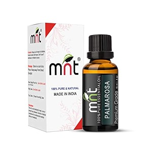 mnt palmarosa essential oil 100 pure natural amp undiluted therapeutic grade for aromatherapy skin moisture amp hydrates dry skin 15ml