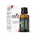 MNT Rosemary Essential Oil For Hair Growth - 100% Pure &amp; Natural Therapeutic Grade Oil for Hair Growth, Strengthening of Hair &amp; Scalp Nourishment, Healthy Skin, Muscle &amp; Joints and Aromatherapy (15ML)