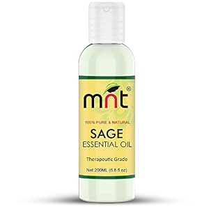 mnt sage essential oil 200ml 100 pure natural amp undiluted therapeutic grade amp aromatherapy