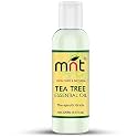 MNT Tea Tree Essential Oil 100% Pure, Natural &amp; Undiluted Therapeutic Grade oil for Acne, Scars, Healthy Skin, Face Care, Hair Dandruff and Aromatherapy (200ML)