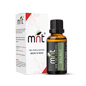 mnt walnut cold pressed carrier oil 100 pure natural amp therapeutic grade amp aromatherapy for hair care and skin care 15ml