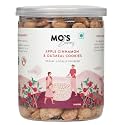 Mo's Apple Cinnamon & Oatmeal Cookies, 150gms | Healthy Cookies | Healthy Snacks | Wholesome Snacking | Vegan, 100% Natural & Preservatives Free