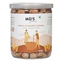 Mo's Barley &amp; Jaggery, 150 G| Vegan | Healthy Snack For Kids And Adults | 100% Natural &amp; Preservatives Free | High Fiber &amp; Diabetic Friendly Cookies