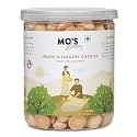 Mo's Lemon &amp; Jaggery Cookies 300 G | Vegan | Tasty &amp; Healthy Cookies | 100% Natural &amp; Preservatives Free | High Fiber &amp; Diabetic Friendly