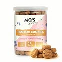 Mo’s Peanut Butter Protein Cookies – 300g | 27 G protein per 100g serve | Mini Cookies | Multigrain, Plant-Based Snack with Ragi, Oats, Barley &amp; Jaggery | High Protein | No Palm Oil, No Maida, No Refined Sugar