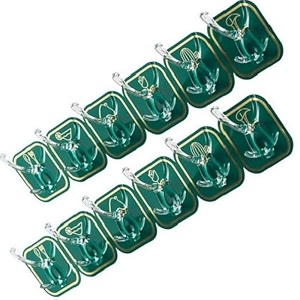 2 pcs square  6 in 1  self adhesive wall hooks  waterproof wall hook for hanging  no tool no damage wall hanger sticker for kitchen closet  strong amp reliable hold wall clips for hanging