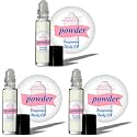 MOBETTER FRAGRANCE OILS Powder Fresh Scent Perfume Fragrance Body Oil Unisex (Pack of 3)
