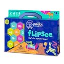 Mobi Flipsee Alphabet Learning Toys for Kids, ABC Montessori Game with Colorful Letter Tiles &amp; Sensory Touch Board for Toddlers, 12+ Months