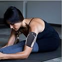 Mobile Arm Band Pouch,Universal Gym Running Hiking Phone Bag Case Arm Band -Black