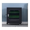 Mobile Charging Cart & Cabinet for 30/40/50/60 Devices, Cell Phone & Tablet Storage, School & Business Use, Lockable Front & Back Access, Durable & Portable Design
