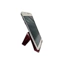 Mobile Holding Tabletop Stand, Fixed View (Red) with Antiskid, Metal Body, Unbreakable Design, Best Option for Return Gift on Birthday | Best for Home, Living Room, Kitchen, Bedroom| 8x8cm.