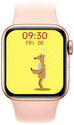 THE MOBILE POINT FUll Touch Amoled Display SpO2 Bluetooth calling Function With Crown Work Smartwatch
