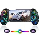 AXYBCOOL Mobile Wireless Phone Controller for iphone/Android with Hall Joystick, Mobile Game Controller with Phone Case Support
