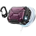 MOBOSI for AirPods Pro 3 Case IP68 Waterproof, Burgundy