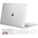 MOCA Compatible with MacBook Pro 13 inch Case M2 2024 2023 2022-2016 A2338 M1 A2251 A2289 A2159 A1989 A1708 A1706 with/Without Touch Bar, Plastic Hard Shell Case Cover (Smoky Clear)
