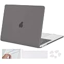 MOCA Compatible with MacBook Pro 13 inch Case M2 2024 2023 2022-2016 A2338 M1 A2251 A2289 A2159 A1989 A1708 A1706 with/Without Touch Bar, Plastic Hard Shell Case Cover (Grey)