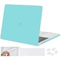 MOCA Compatible with MacBook Pro 13 inch Case M2 2024 2023 2022-2016 A2338 M1 A2251 A2289 A2159 A1989 A1708 A1706 with/Without Touch Bar, Plastic Hard Shell Case Cover (Mint)