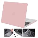 MOCA Case Compatible with M1 MacBook Pro 13 inch Case 2021-2016 Released M1 A2338/A2251/A2289/A2159/A1989/A1706/A1708 MacBook Hard Shell Case Cover (Baby Pink)
