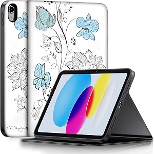 moca case for ipad a16 11th generation 11 inch 2025 case ipad case 10th generation 109 inch slim stand back protective smart cover water colors