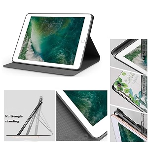 moca smart stand flip cover case for 7934 inch apple ipad mini 1 2 3 gen model a1432 a1454 a1455 a1489 a1601 a1490 a1491 a1599 a1600 ipad flip cover case moon star