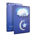 MOCA Smart Stand Flip Cover case for 7.9 inch iPad mini 5 5th Mini 4 4th Generation A2133 A2124 A2126 A2125 A1538 A1550 iPad flip Cover case (Moon Star)