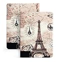 MOCA Case for ipad 9.7 inch 5th/6th Generation 2017/2018, Protective Case Cover for ipad 9.7 Air 1/2 Gen, Slim Adjustable Multi-Angle Stand, Auto Wake/Sleep