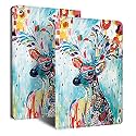 MOCA Case for ipad 9.7 inch 5th/6th Generation 2017/2018, Protective Case Cover for ipad 9.7 Air 1/2 Gen, Slim Adjustable Multi-Angle Stand, Auto Wake/Sleep