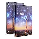 MOCA Smart Flip Cover Case for iPad 8/7th Gen 10.2" (2020/2019/2018/2017) A2197/A2200/A2198/A2428/A2429/A2270 (Dazzling Paris!)
