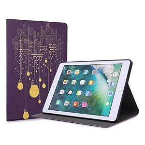 moca soft back magnetic flip cover case for ipad air 2 a1566 a1567 2014 launched ipad flip cover case city night