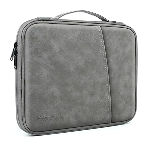 moca tablet sleeve case for 97 ipad 109 inch new ipad  11 inch ipad pro  102 inch ipad  10934 ipad air galaxy tab a8 10534 protective bag fit apple smart keyboard black light gray
