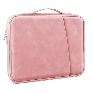 moca tablet sleeve case for 97 ipad 109 inch new ipad  11 inch ipad pro  102 inch ipad  10934 ipad air galaxy tab a8 10534 protective bag fit apple smart keyboard black pink
