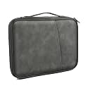 MOCA Tablet Sleeve Case for 9.7 iPad /10.9 inch New iPad / 11 inch iPad Pro / 10.2 inch iPad / 10.9" iPad Air, Galaxy Tab A8 10.5" Protective Bag, Fit Apple Smart Keyboard, Black (Dark Gray)