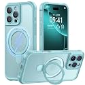 MOCCA Magnetic for iPhone 16 Pro Case with Stand,Blue