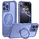 MOCCA Magnetic for iPhone 16 Pro Max Case with Stand,Lavender Grey