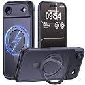 MOCCA Magnetic for iPhone 17 Air Case with Stand,Black