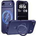 MOCCA Magnetic for iPhone 17 Air Case with Stand,Deep Blue