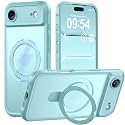 MOCCA Magnetic for iPhone 17 Air Case with Stand,Blue