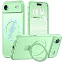 MOCCA Magnetic for iPhone 17 Air Case with Stand,Matcha Green