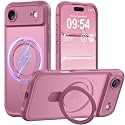 MOCCA Magnetic for iPhone 17 Air Case with Stand,Lavender Purple