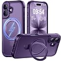 MOCCA Magnetic for iPhone 17 Case with Stand,Deep Purple