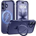 MOCCA Magnetic for iPhone 17 Case with Stand,Deep Blue