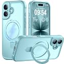 MOCCA Magnetic for iPhone 17 Case with Stand,Blue