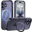 MOCCA Magnetic for iPhone 17 Case with Stand,Black