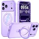 MOCCA Magnetic for iPhone 17 Pro Case with Stand,Light Purple