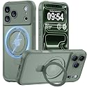 MOCCA Magnetic for iPhone 17 Pro Max Case with Stand,Calke Green