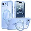 MOCCA Magnetic for iPhone 17e Case with Stand,Light Blue