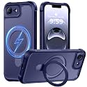 MOCCA Magnetic for iPhone 17e Case with Stand,Deep Blue