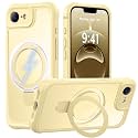 MOCCA Magnetic for iPhone 17e Case with Stand,Creamy Yellow